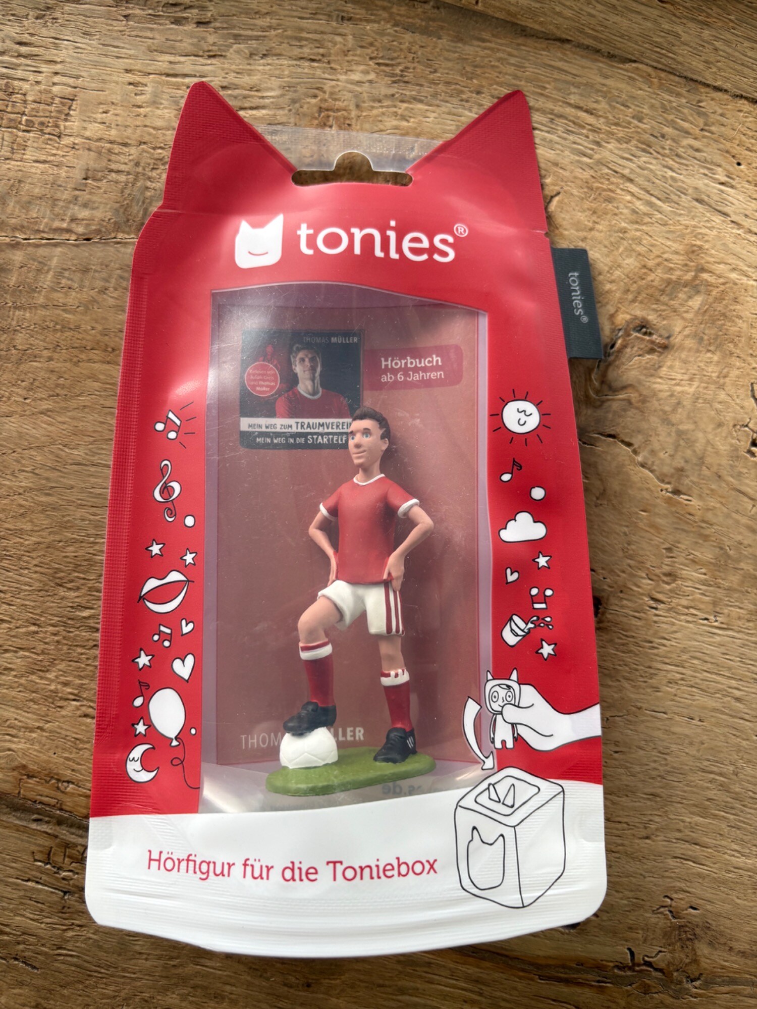 Actual product image Tonies Thomas Müller- My way to the dream club (German)