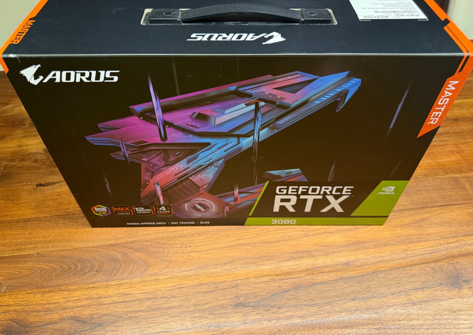 Image du produit Gigabyte Aorus GeForce RTX 3080 Master (12 Go)