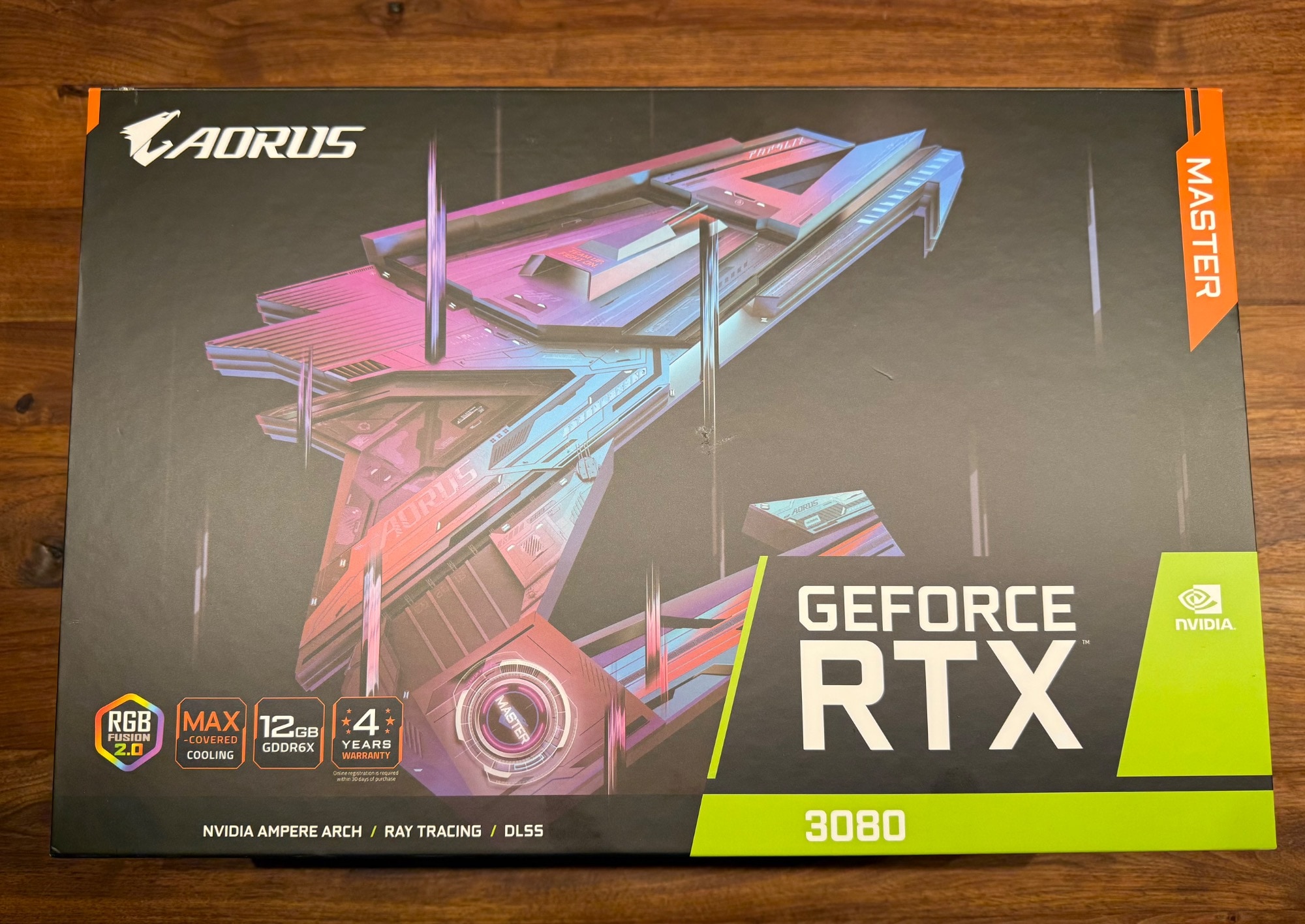 Image du produit Gigabyte Aorus GeForce RTX 3080 Master (12 Go)