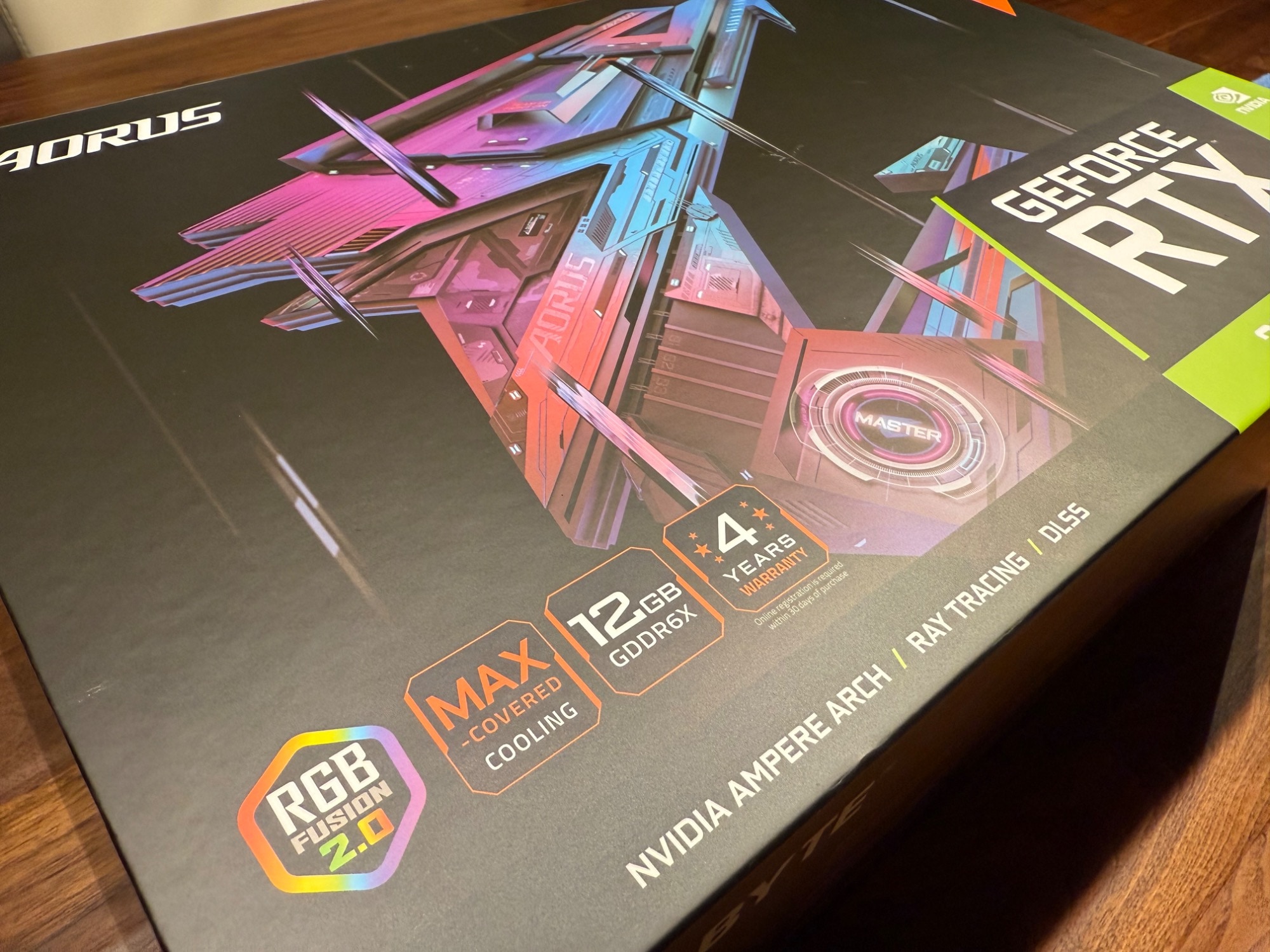 Image du produit Gigabyte Aorus GeForce RTX 3080 Master (12 Go)