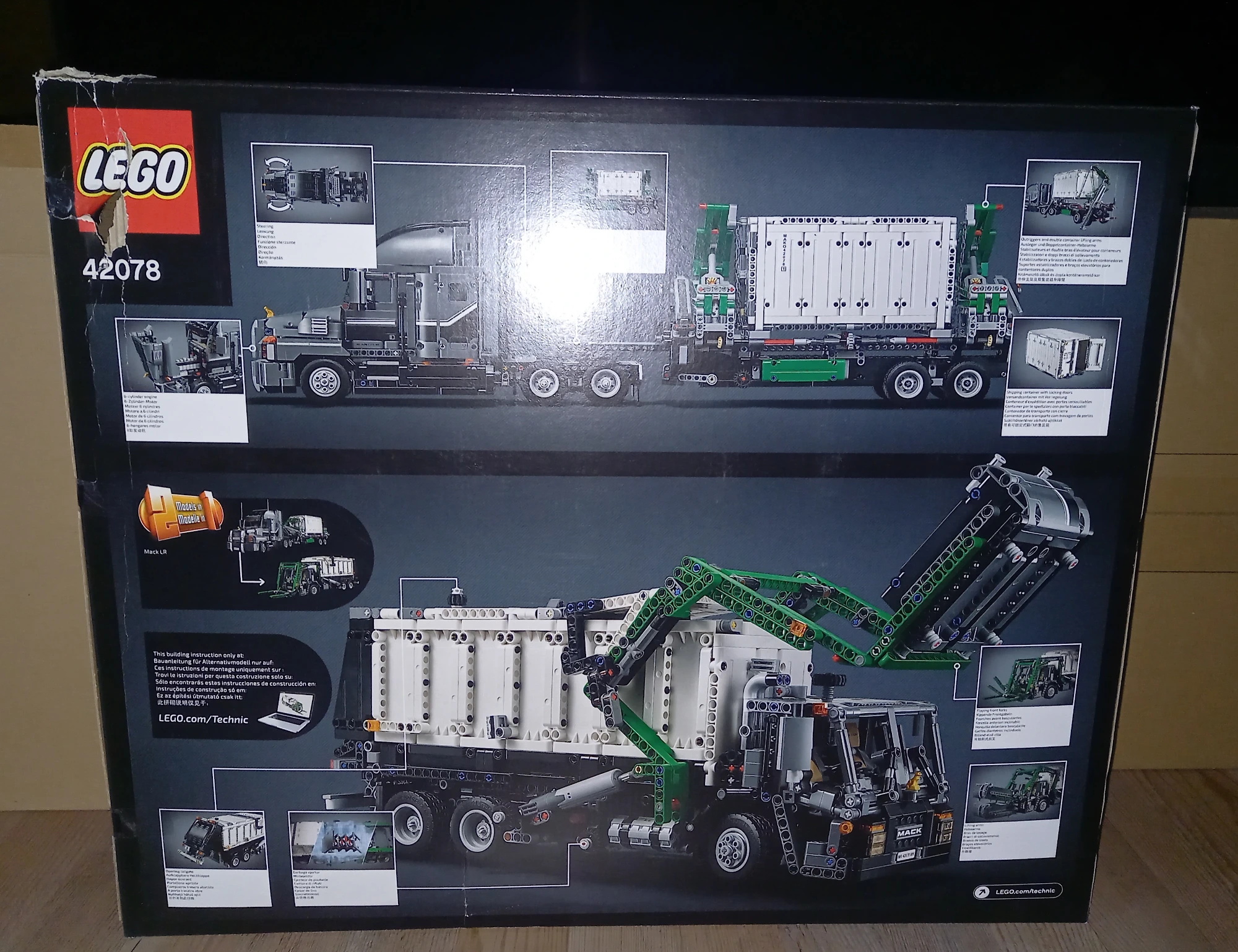 Produktbild LEGO Mack Anthem (42078, LEGO Technic)