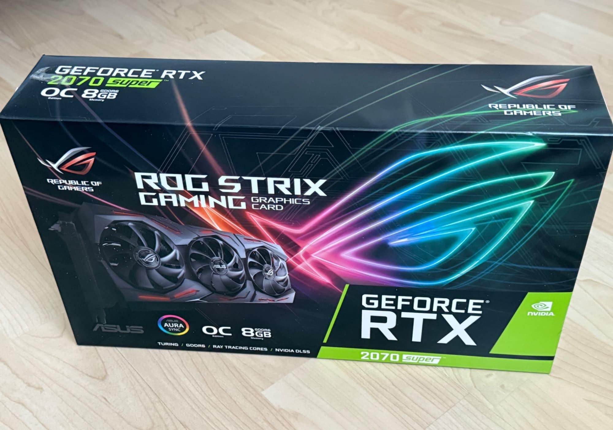 Produktbild ASUS GeForce RTX 2070S ROG Strix O8G Gaming (8 GB)