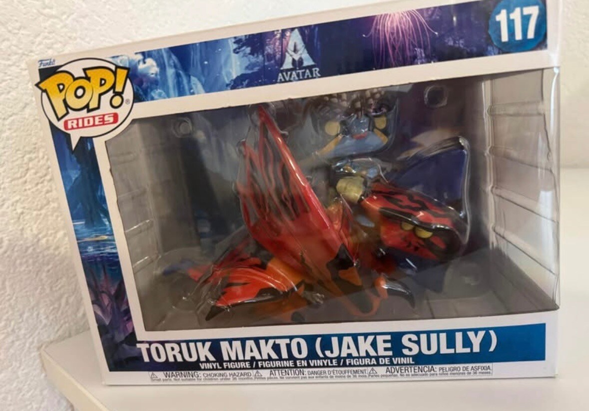 Actual product image Funko POP! Movie Avatar : Toruk Makto with Jake