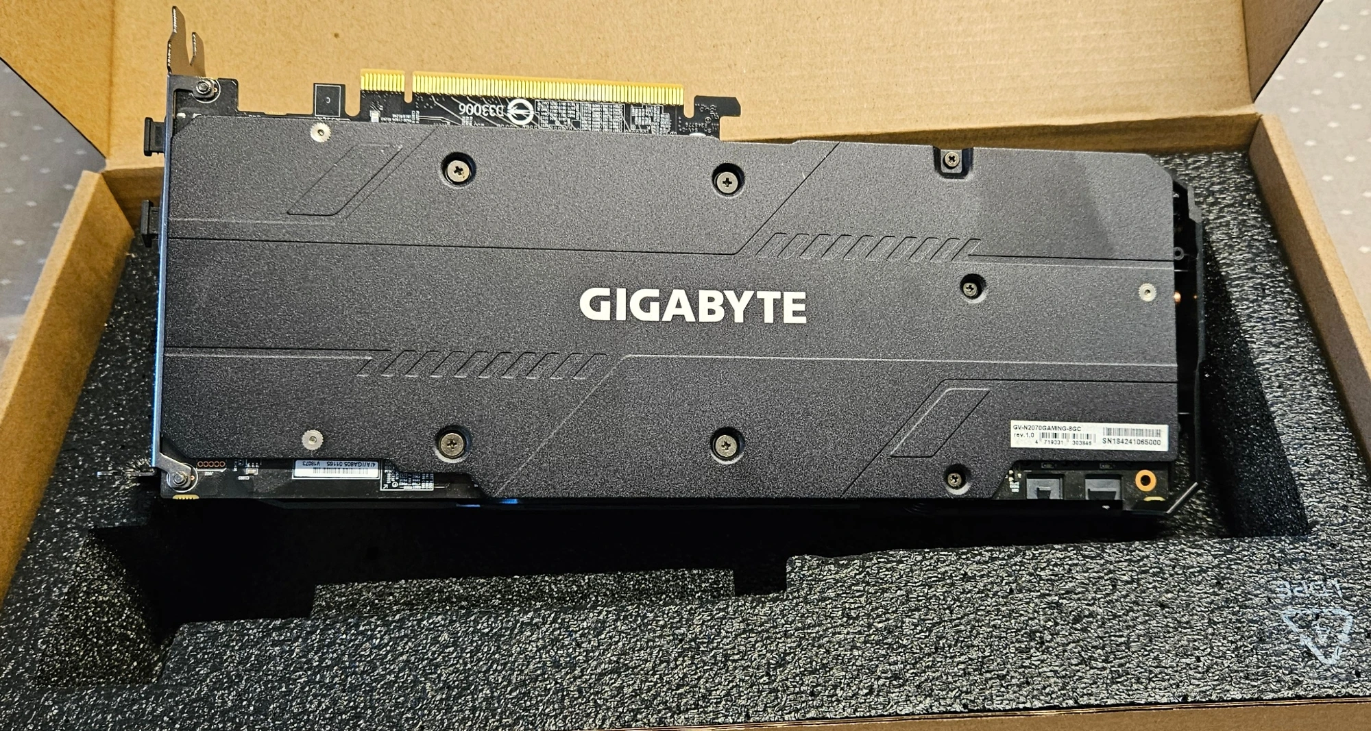 Actual product image Gigabyte GeForce RTX 2070 Gaming (8 GB)