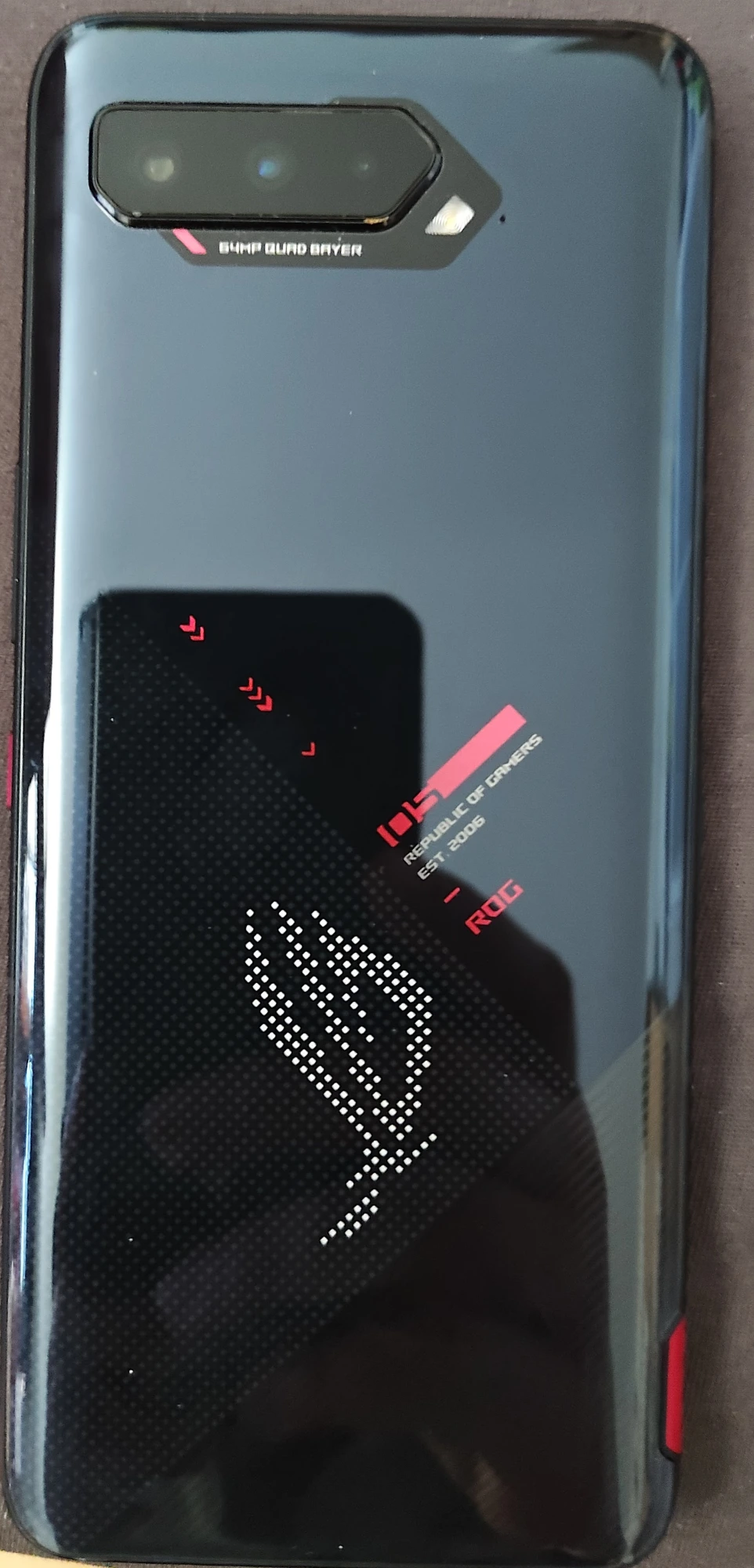 Image du produit ASUS ROG Phone 5s (16GB) (512 Go, Phantom Black, 6.78", Double SIM, 64 Mpx, 5G)