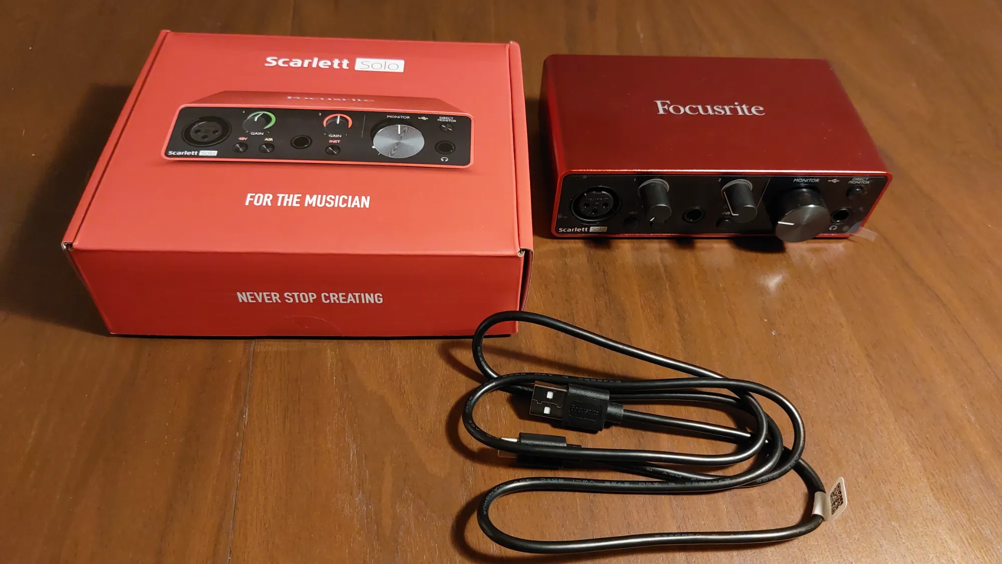 Produktbild Focusrite Scarlett Solo 3rd Gen (USB)