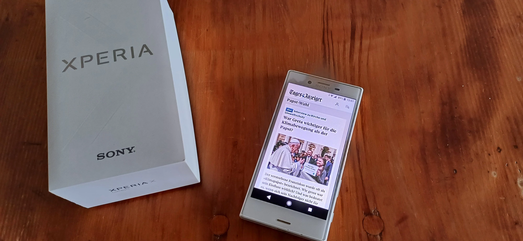 Image du produit Sony Xperia X Compact (32 Go, Blanc, 4.60", SIM simple, 23 Mpx, 4G)