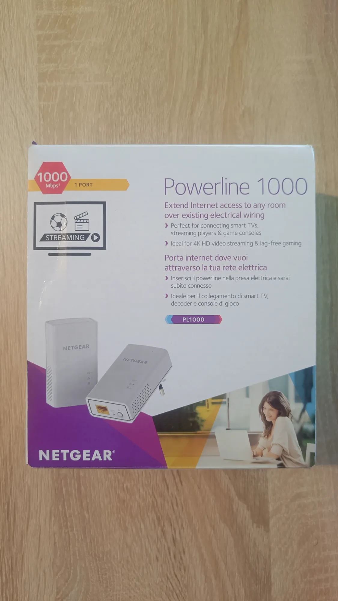 Image du produit Netgear Pl1000-100pes (1000 Mbit/s)