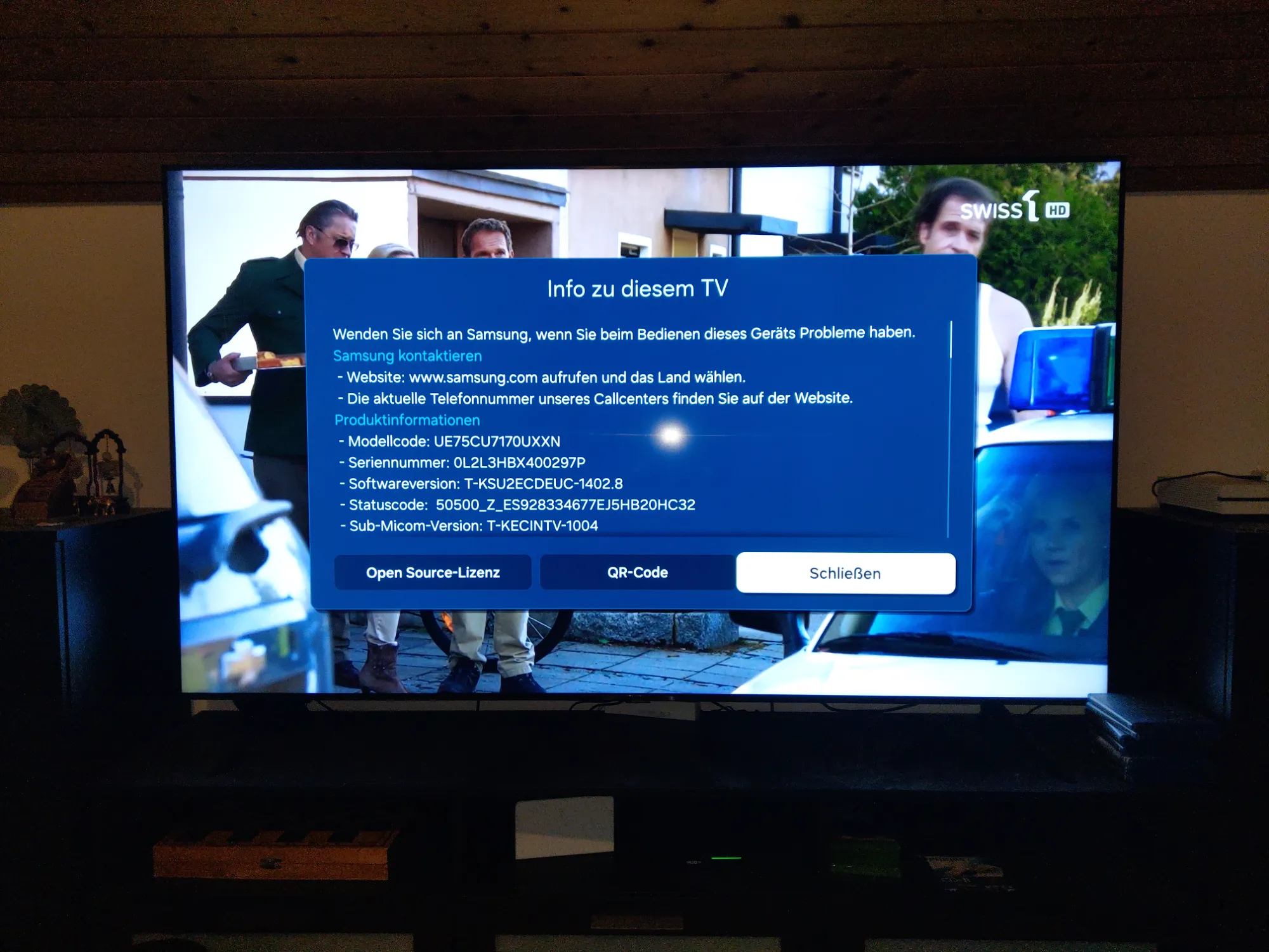 Produktbild Samsung UE75CU7170 (75", CU7170, LED, 4K, 2023)