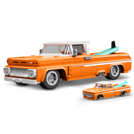 Un classico della storia automobilistica statunitense, con motore a vista, sospensioni regolabili e accessorio per tavola da surf.