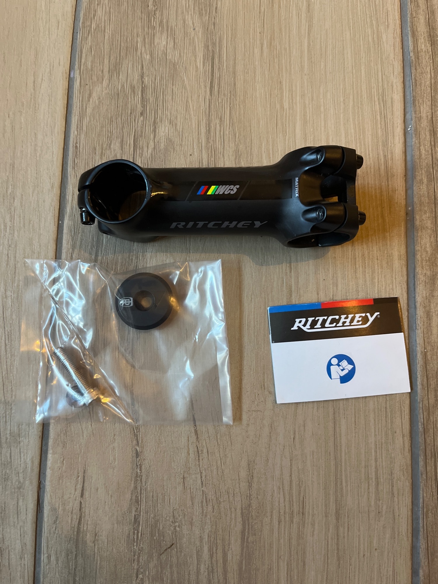 Image du produit Ritchey Potence WCS CARBON MATRIX C220 6° Noir mat (100 mm, 31.80 mm)