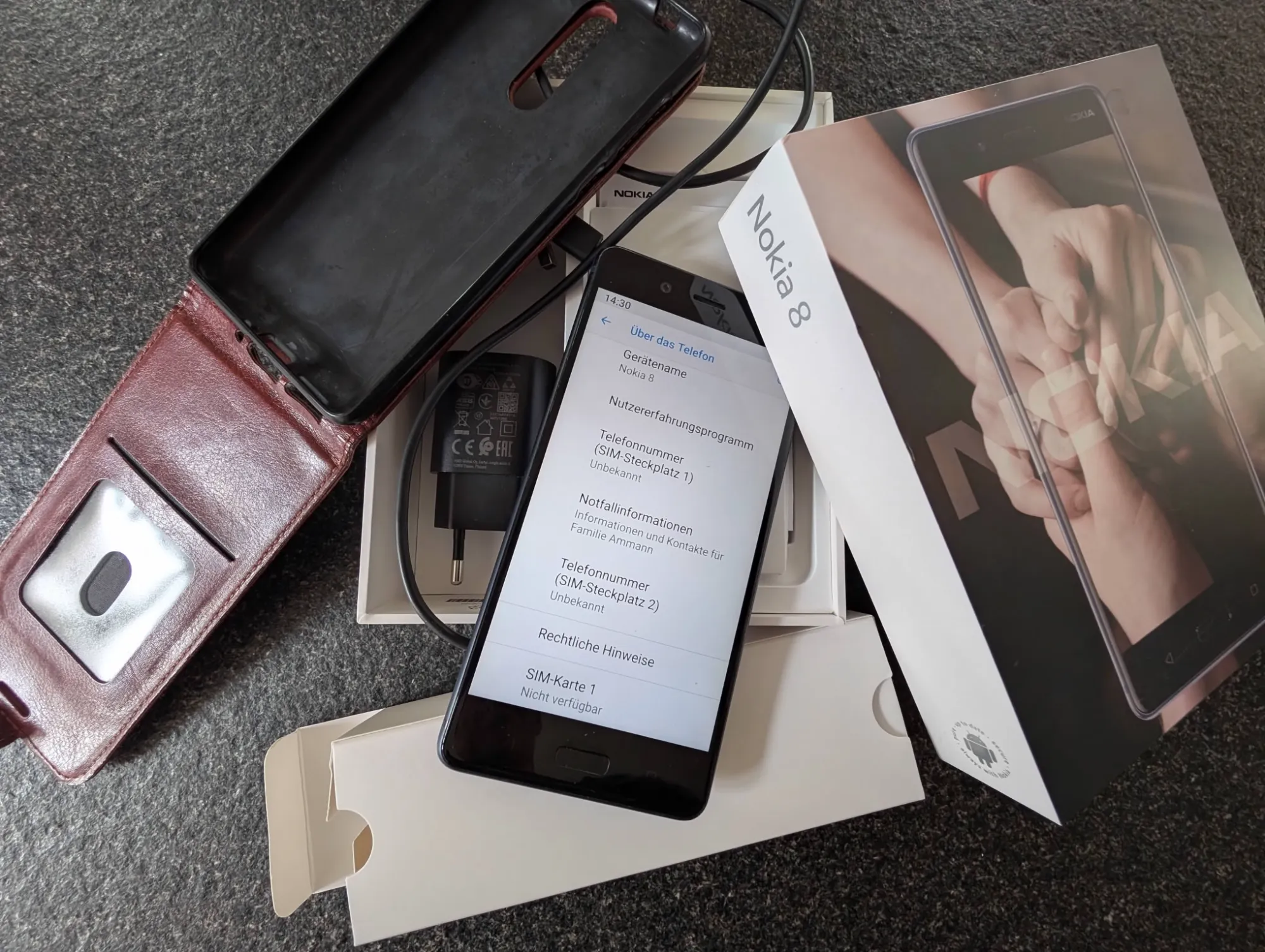 Image du produit Nokia 8 (64 Go, Bleu tempéré, 5.30", Double SIM hybride, 13 Mpx, 4G)