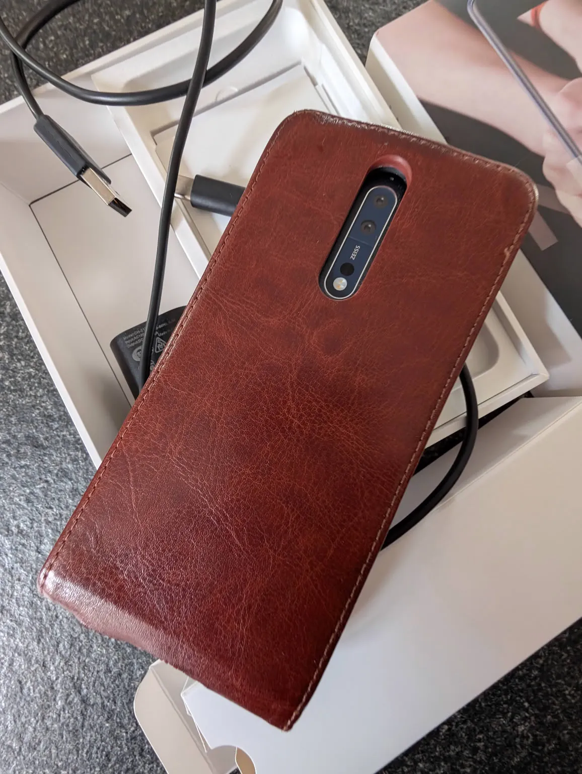 Image du produit Nokia 8 (64 Go, Bleu tempéré, 5.30", Double SIM hybride, 13 Mpx, 4G)