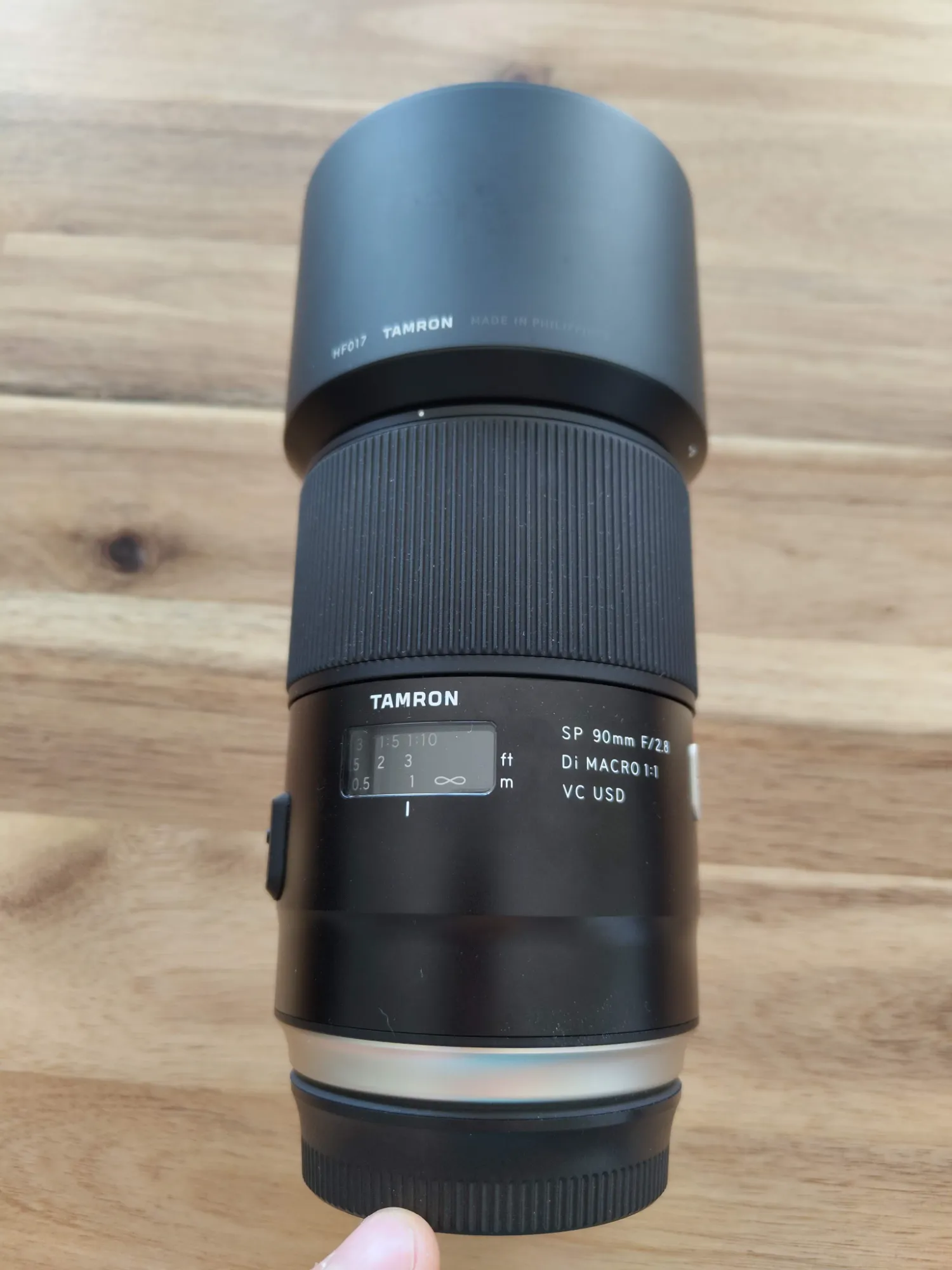 Produktbild Tamron SP 90mm f/2.8 Di MACRO 1:1 VC USD, Canon EF (Canon EF, Canon EF-S, Vollformat)