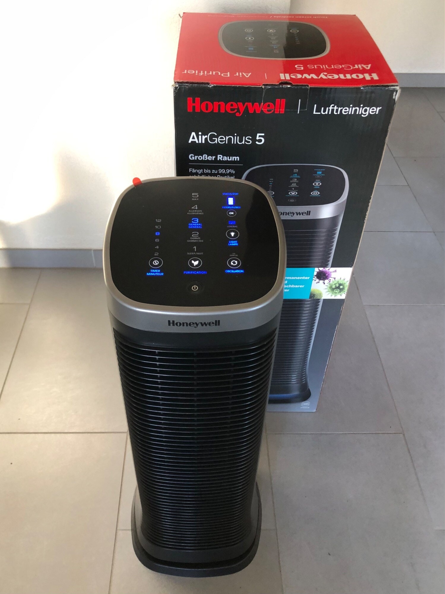Produktbild Honeywell AirGenius (273 m²)