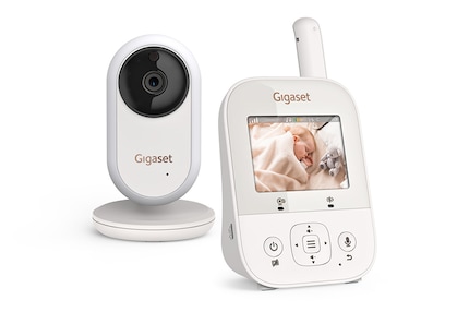 I nuovi baby monitor Gigaset sono disponibili anche con la videosorveglianza.