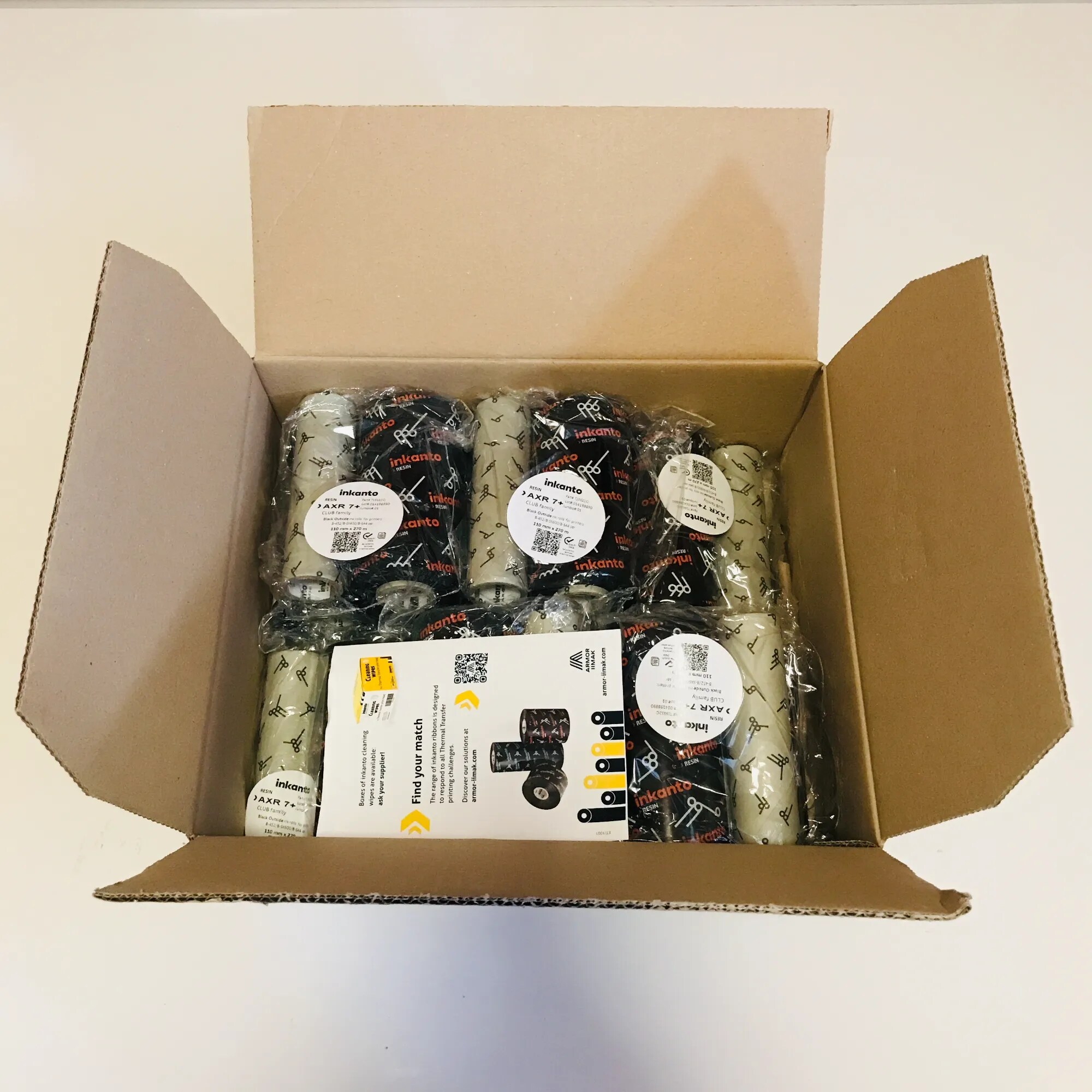 Image du produit Armor OWA WAX/RESIN, APR6 Noir