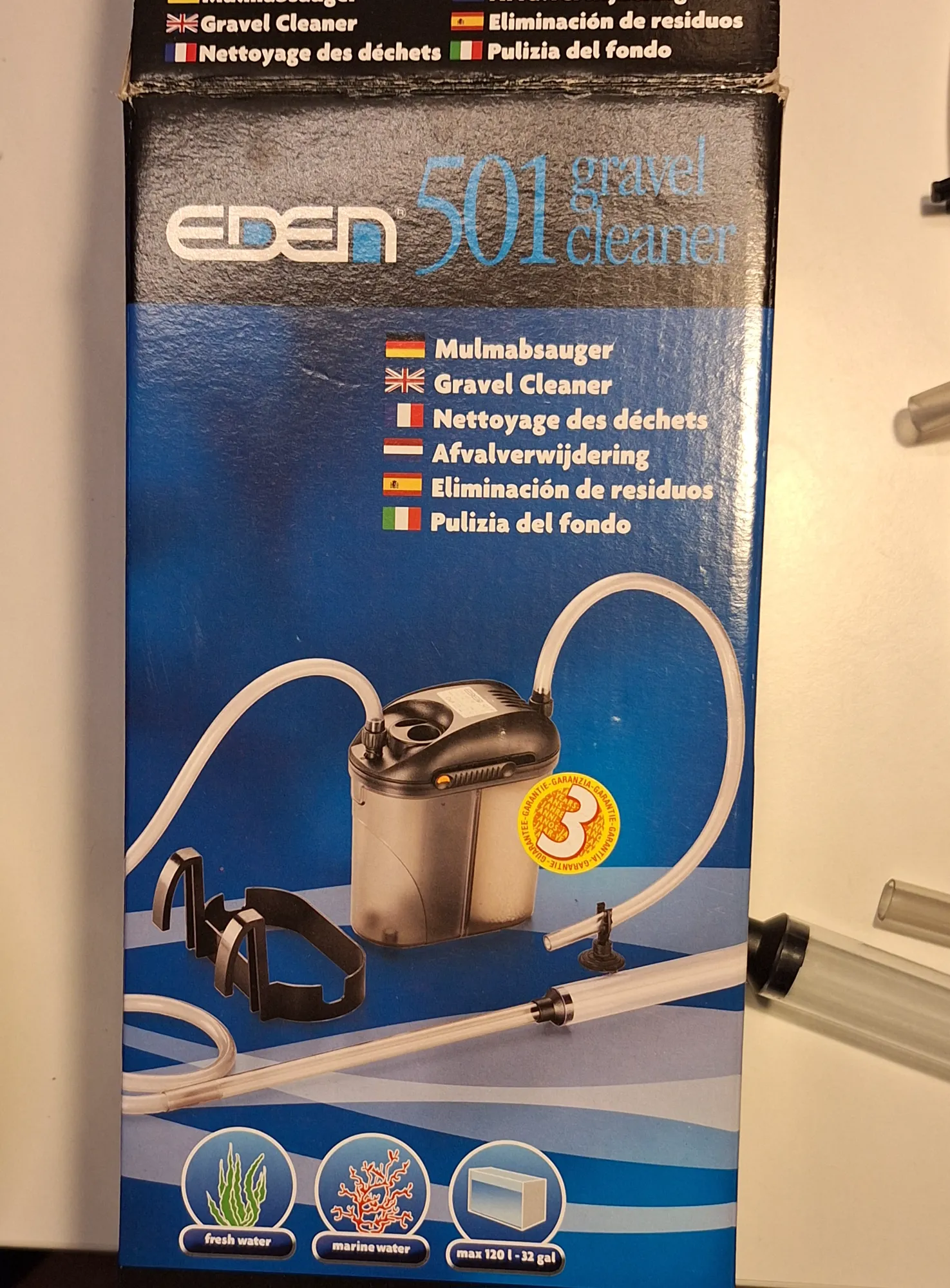 Produktbild Eden WaterParadise Aquarium-Reiniger (Aquarium Reinigung, Bodensauger)