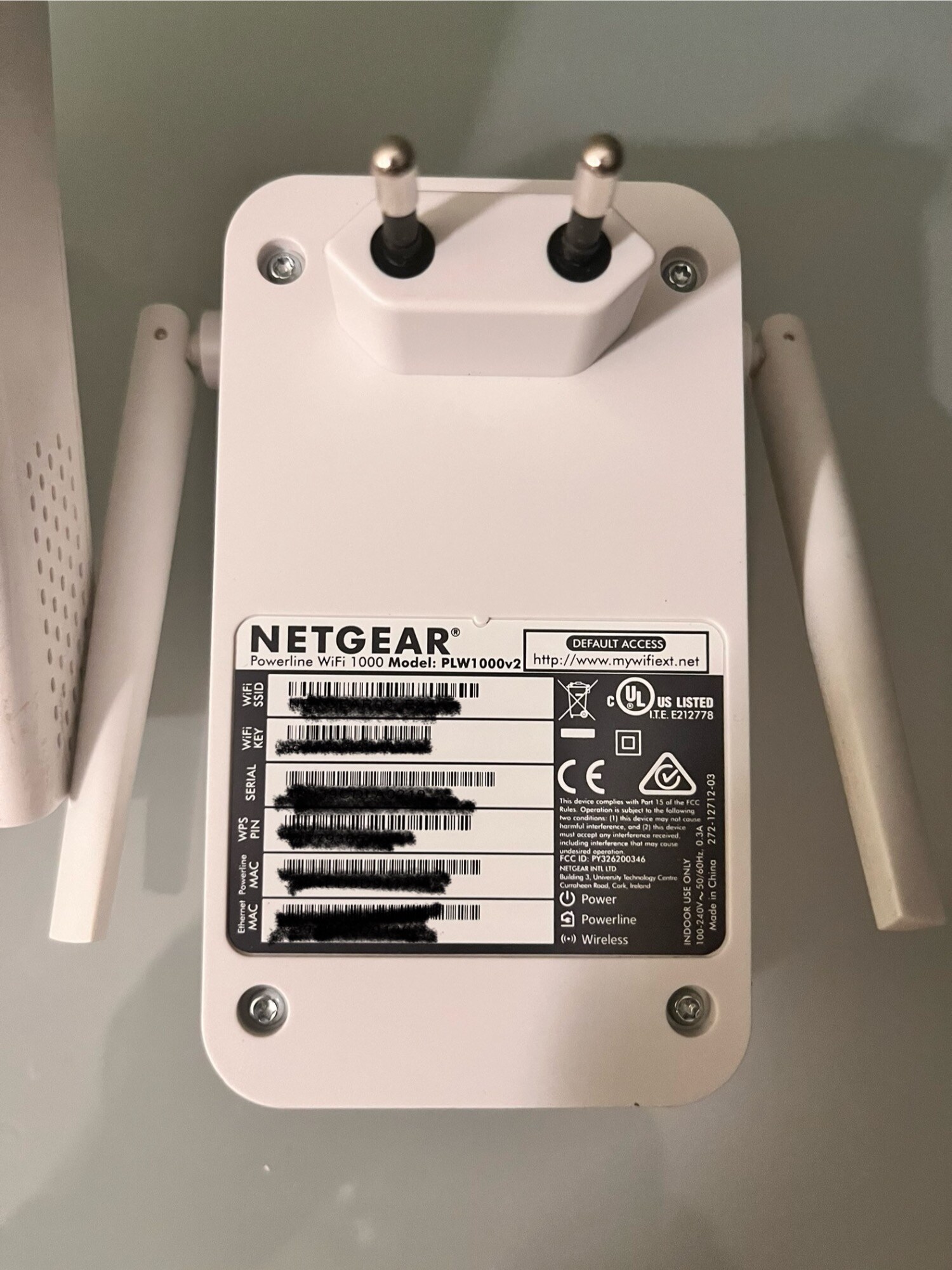 Immagine prodotto Netgear PLW1000 (1000 Mbit/s)