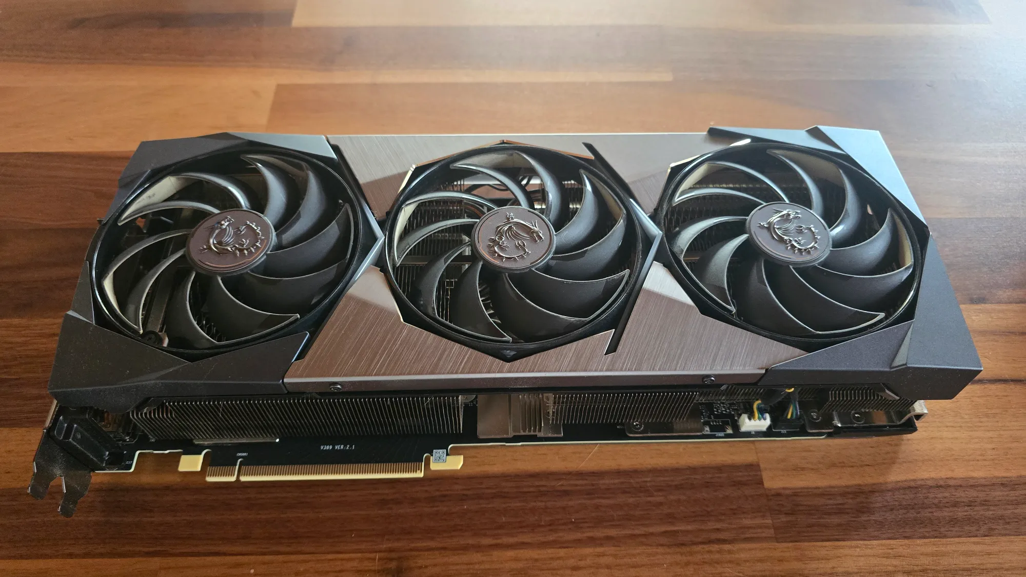 Actual product image MSI GeForce RTX 3080 Ti Suprim X 12G (12 GB)