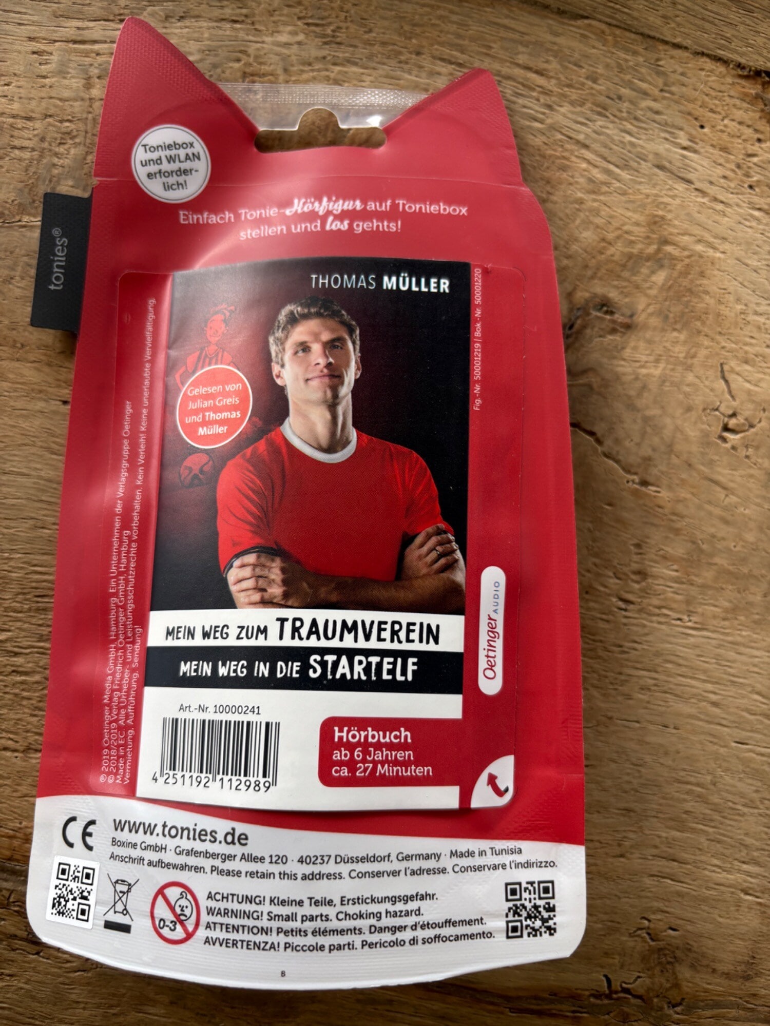 Produktbild Tonies Thomas Müller- Mein Weg zum Traumverein (Deutsch)