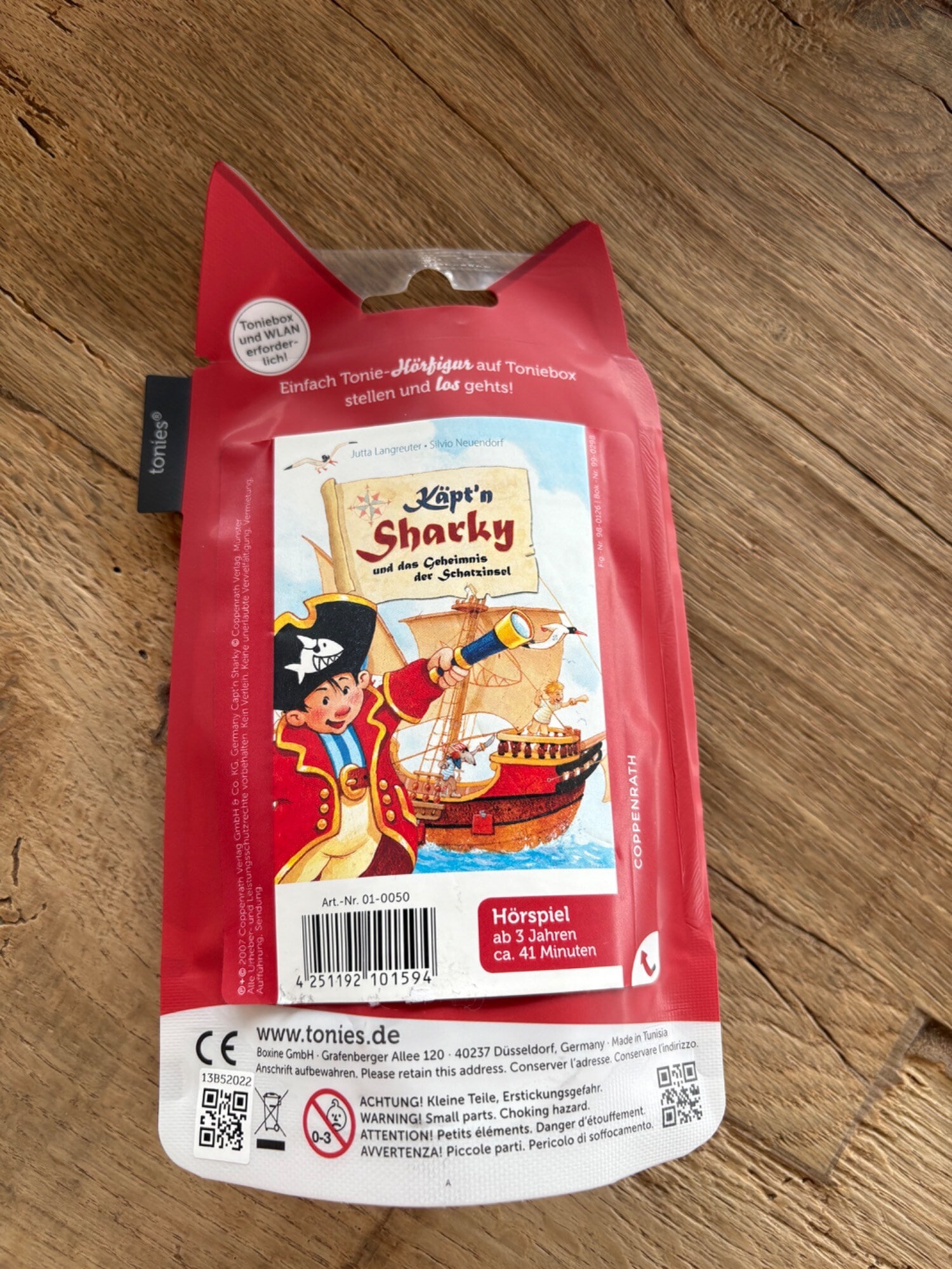 Produktbild Tonies Hörbuch Tonie - Käpt'n Sharky und das Geheimnis der Schatzinsel (Deutsch)