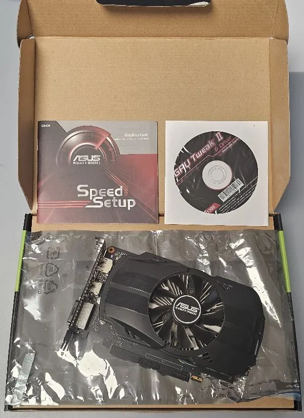 Immagine prodotto ASUS PHOENIX GeForce GTX 1050 Ti 4G (4 GB)