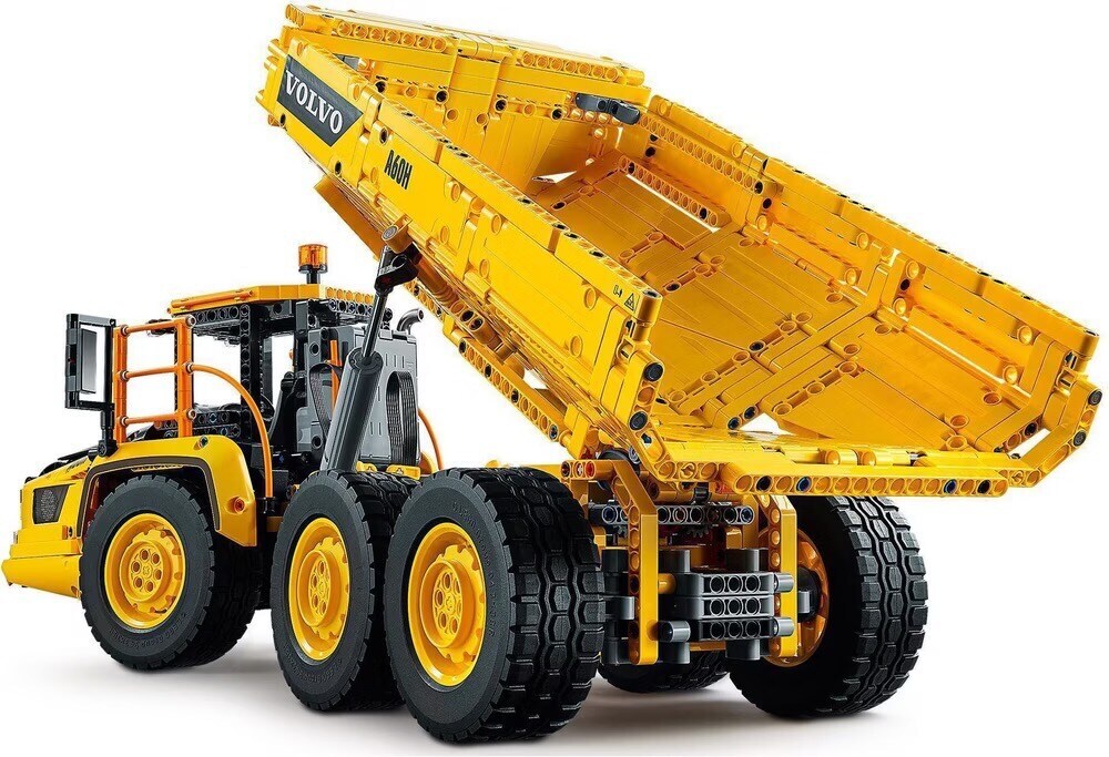 Produktbild LEGO DUPLIKAT Knickgelenkter Volvo-Dumper (42114, LEGO Technic)