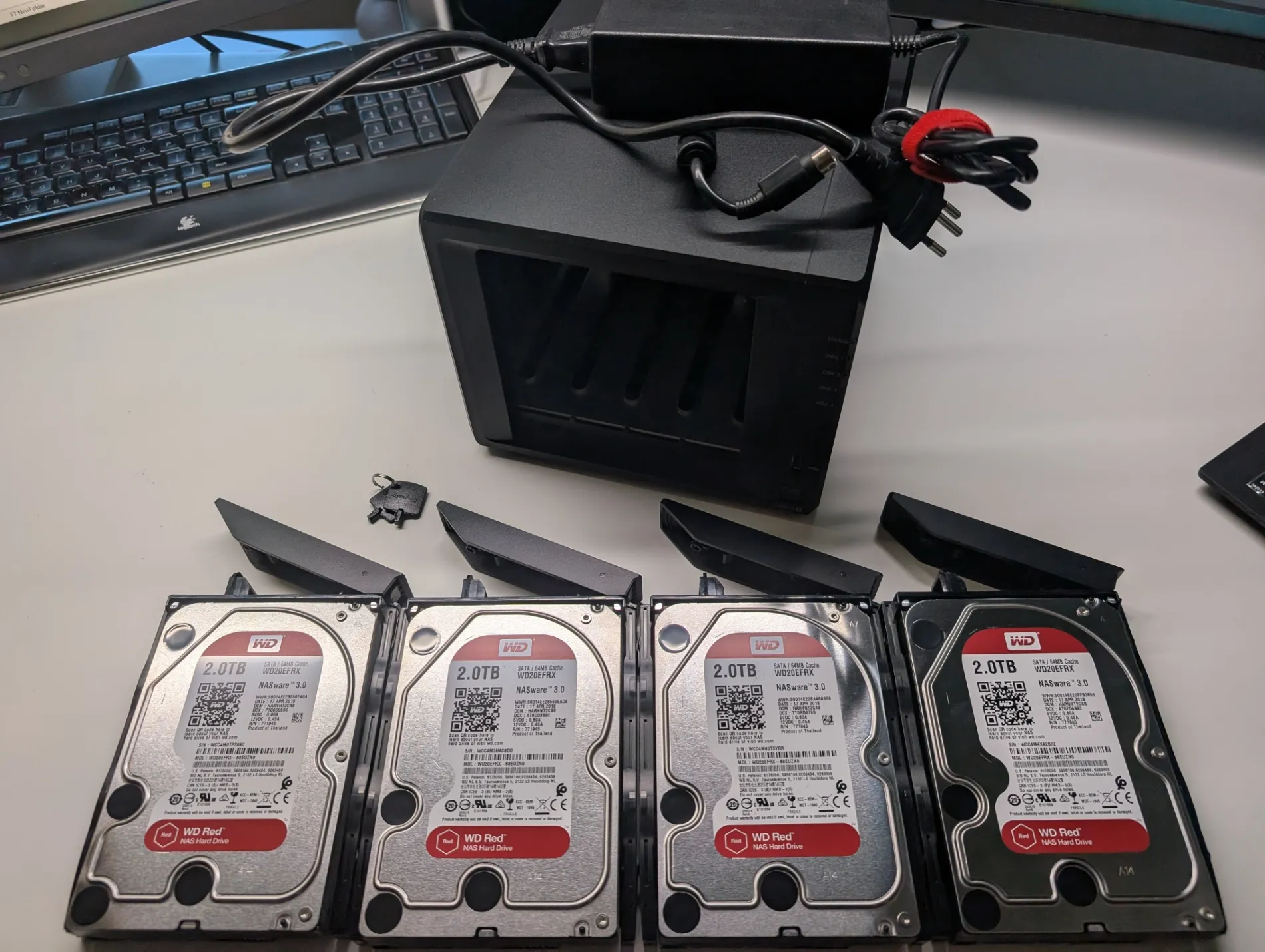 Produktbild Synology Ds918+ (WD Red)