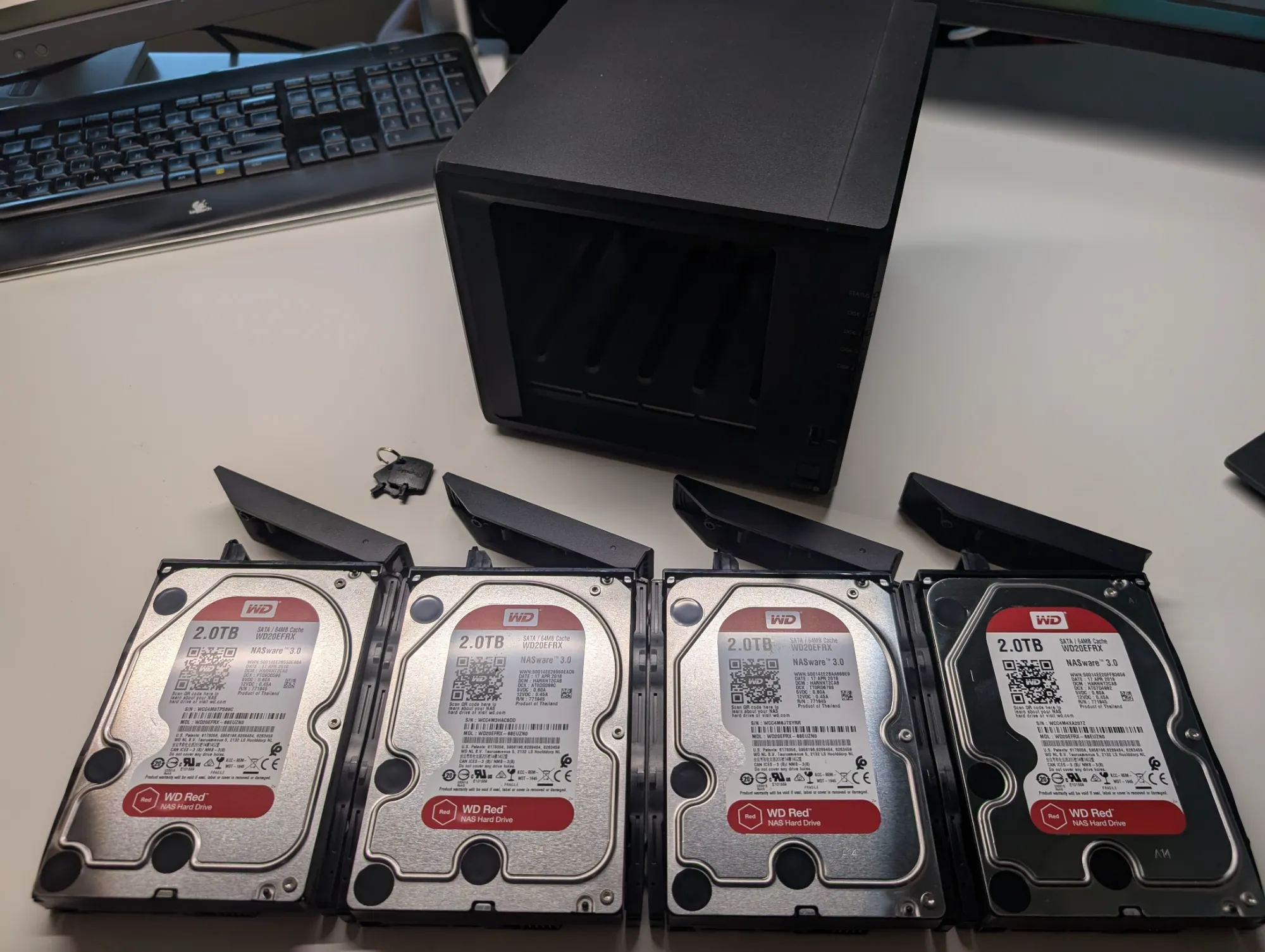 Produktbild Synology Ds918+ (WD Red)