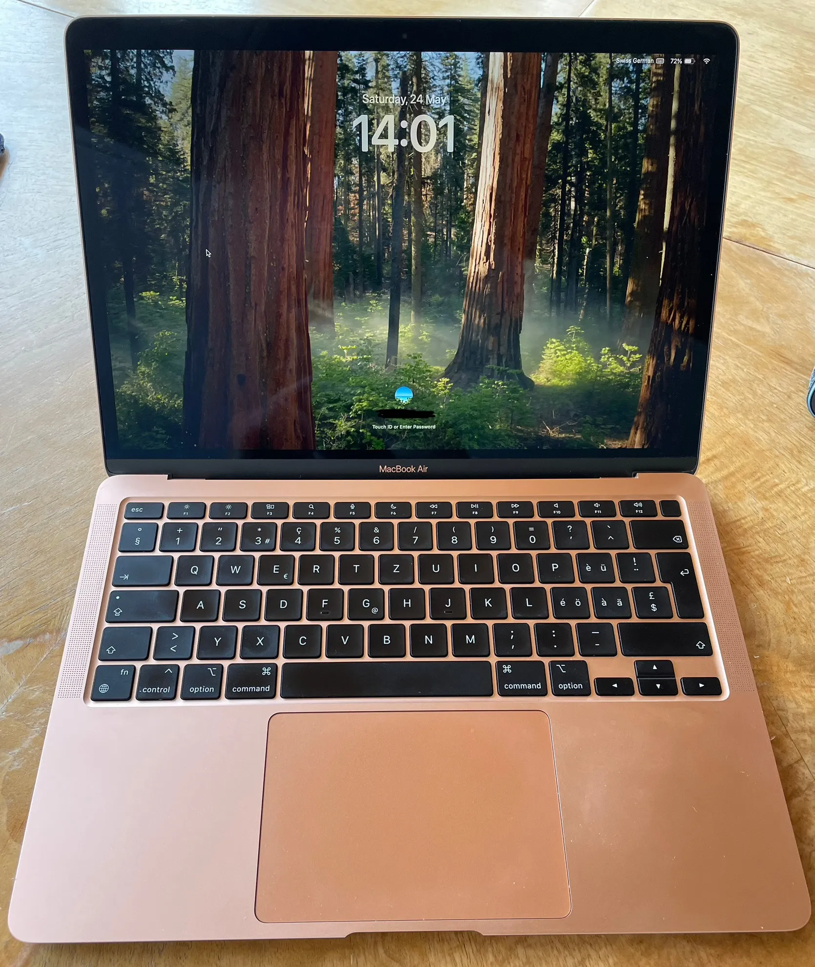 Actual product image Apple MacBook Air – Late 2020 (13.30", M1, 16 GB, 1000 GB, CH)