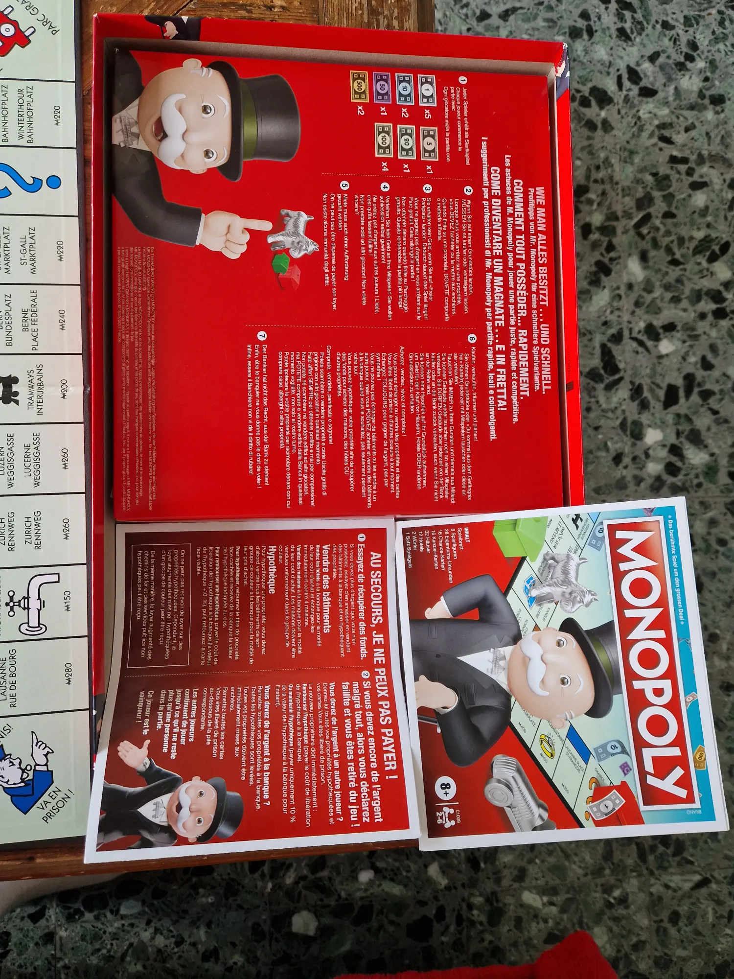 Image du produit Monopoly Classic Edition Suisse (Allemand, Français)