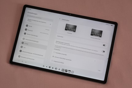 Pour la lecture, Lenovo propose quelques réglages dans le logiciel, comme le mode noir et blanc.