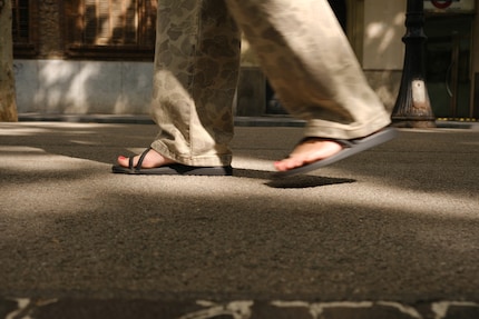 Gut zu Fuss in den Miami Toe Loop Sandals.