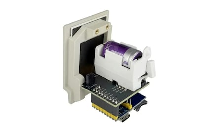 Das über dem Raspberry Pi Board zu sehende weisse Battery Power Module ist optional.