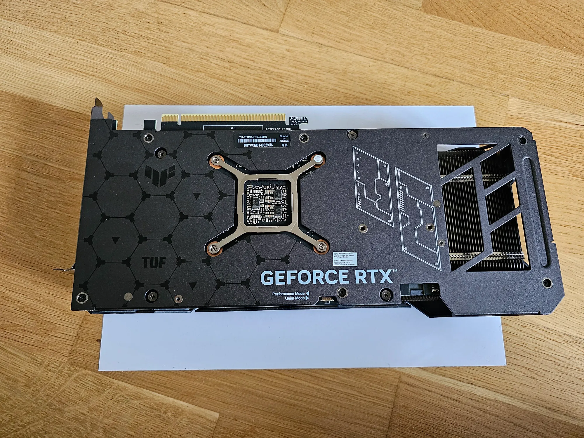 Produktbild ASUS GeForce RTX 4070 TUF GAMING OC (12 GB)