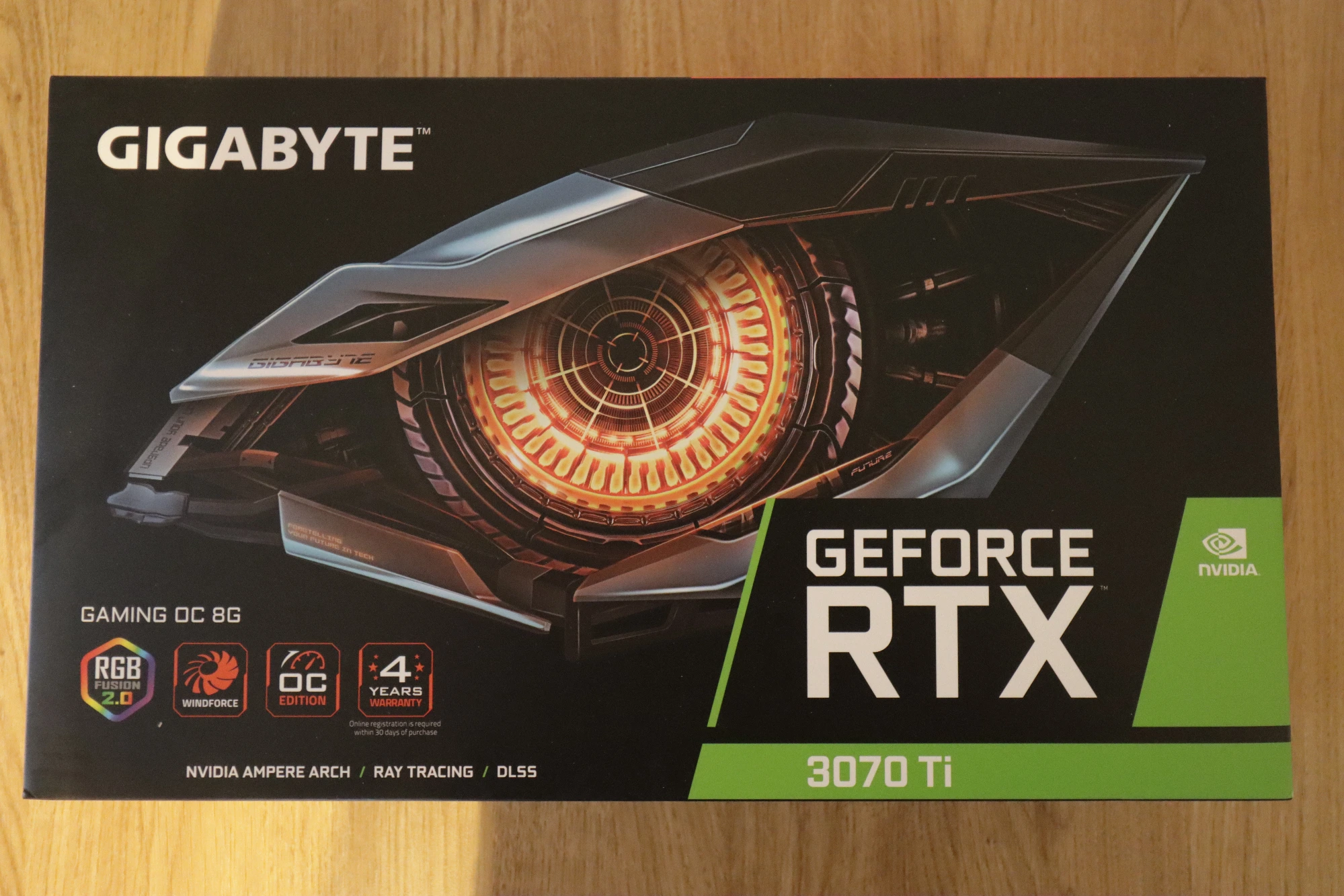 Produktbild Gigabyte GeForce RTX 3070 Ti Gaming OC (8 GB)