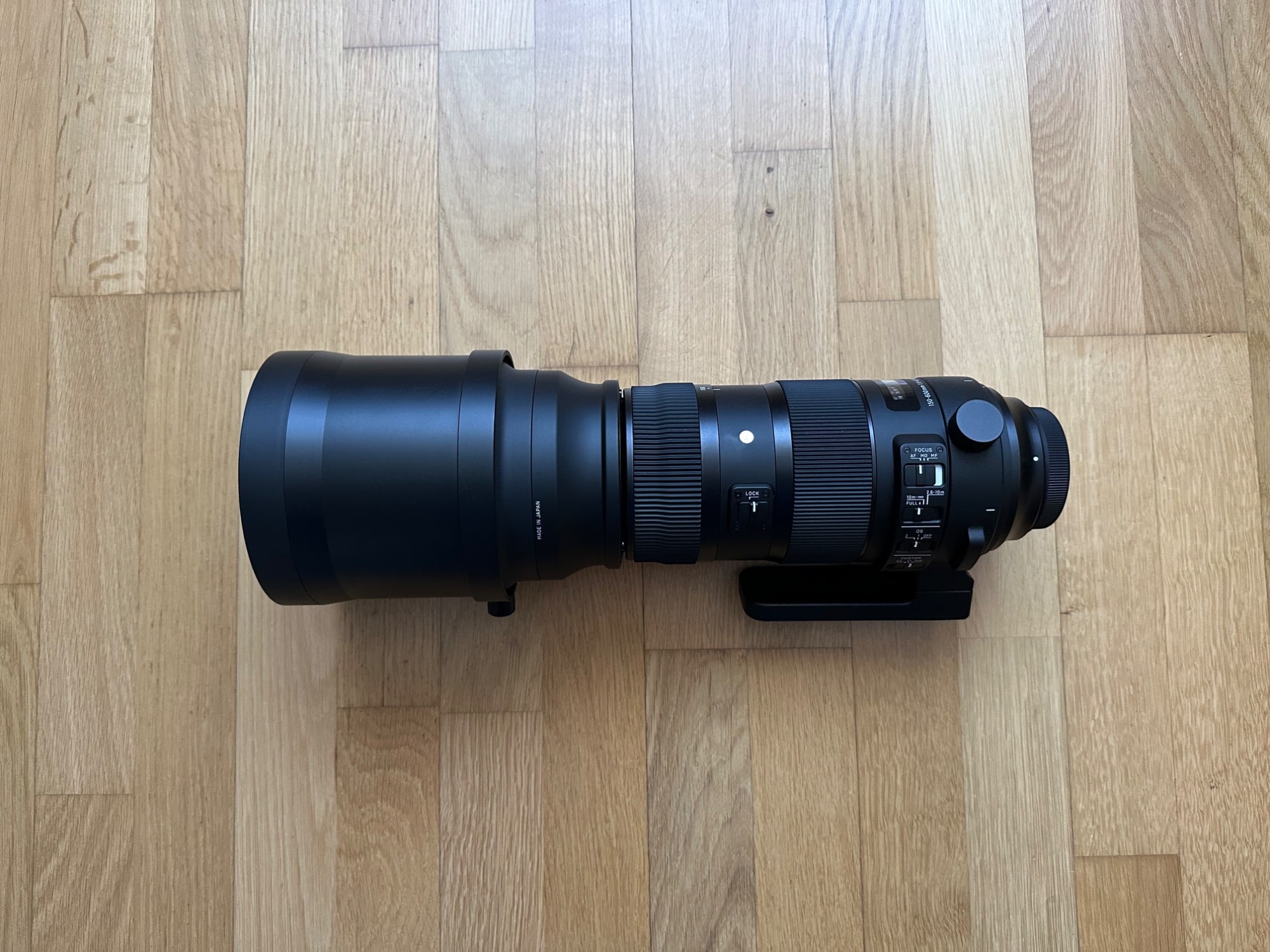 Actual product image Sigma 150-600mm f/5-6.3 DG OS HSM S Canon EF (Canon EF, Canon EF-S, full size)