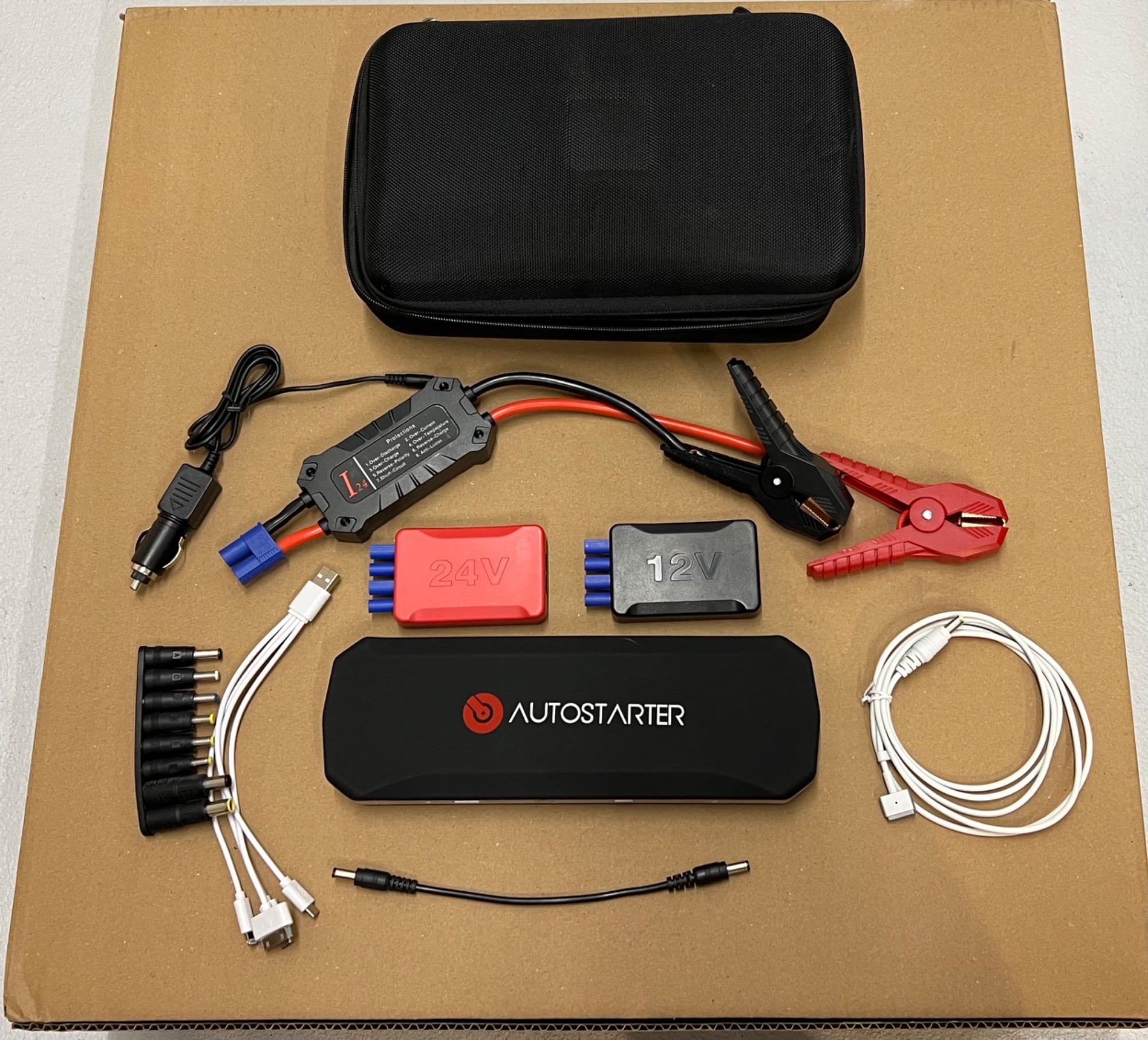 Immagine prodotto Autostarter Voltmaster 12+24V (850 A, 20000 mAh)