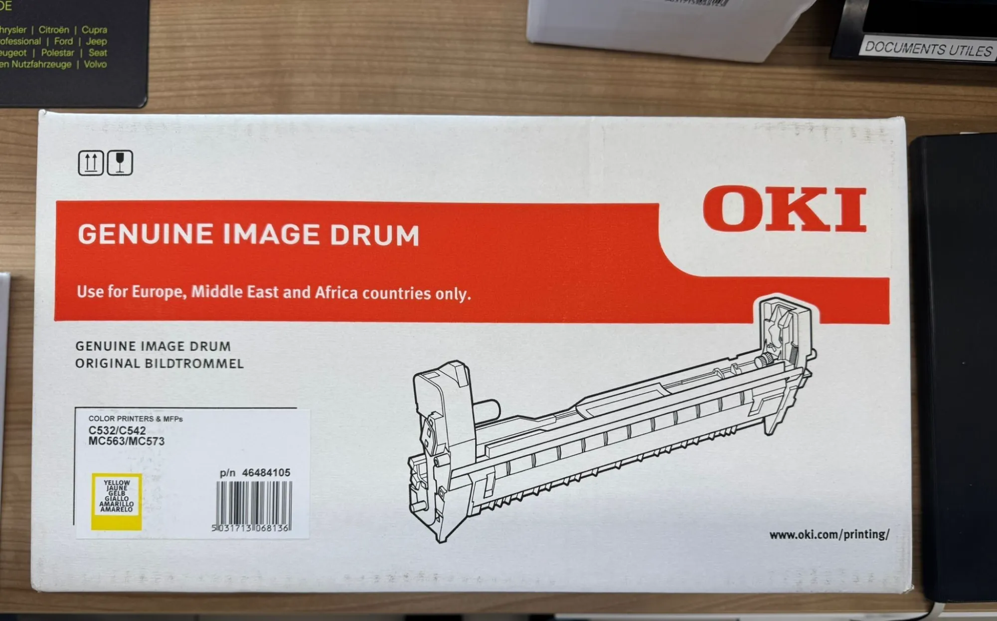 Actual product image OKI 46484105 (Y)