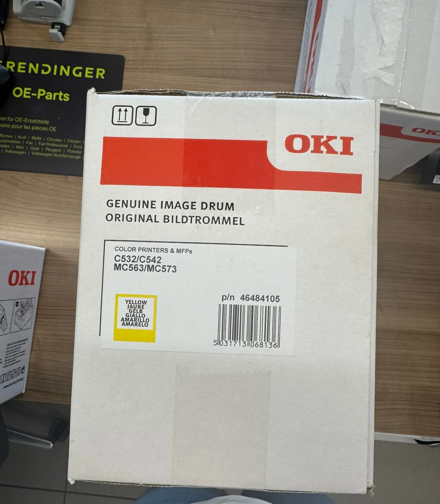 Actual product image OKI 46484105 (Y)