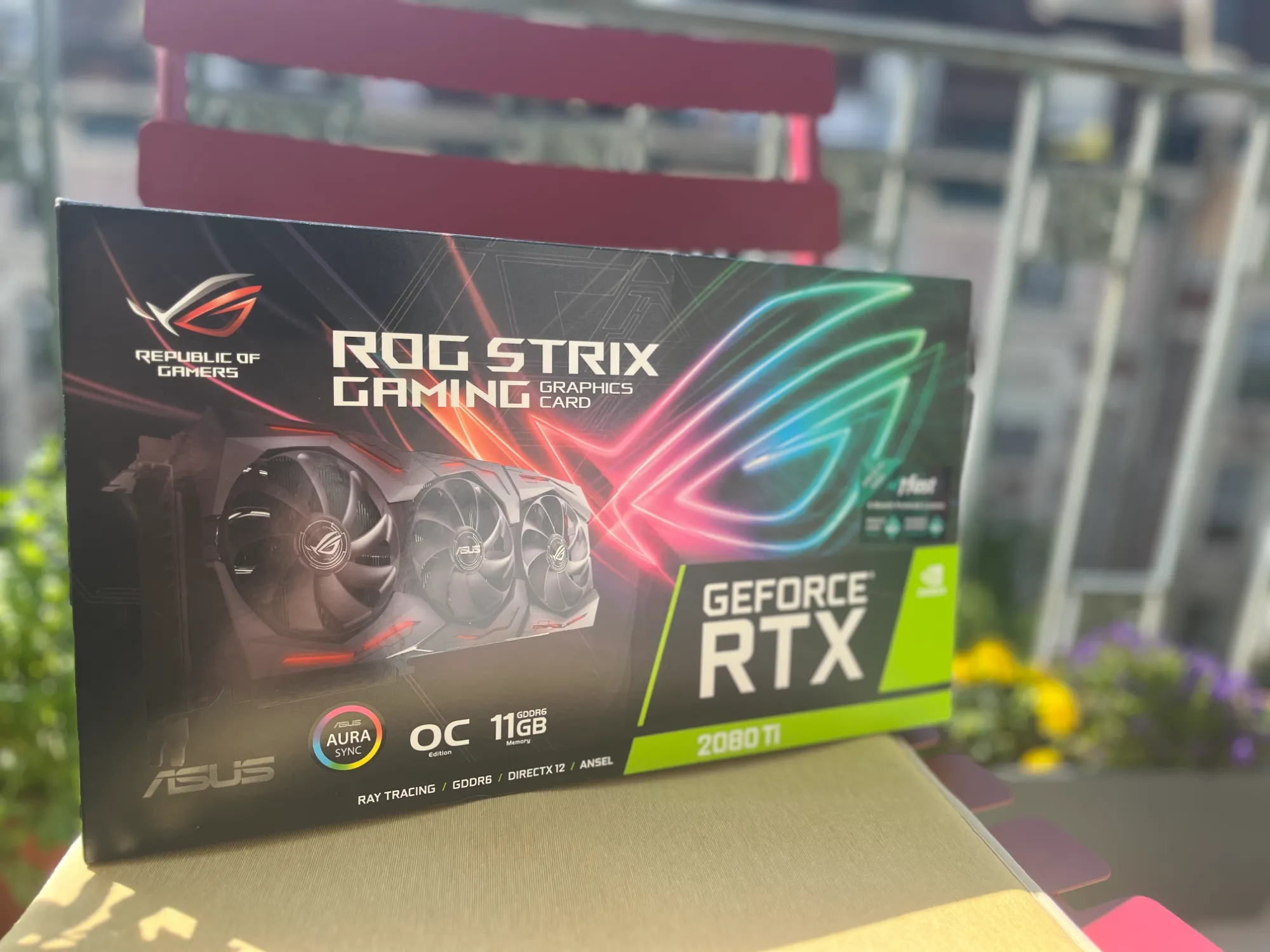 Produktbild ASUS GeForce RTX 2080 Ti ROG Strix O11G Gaming (11 GB)
