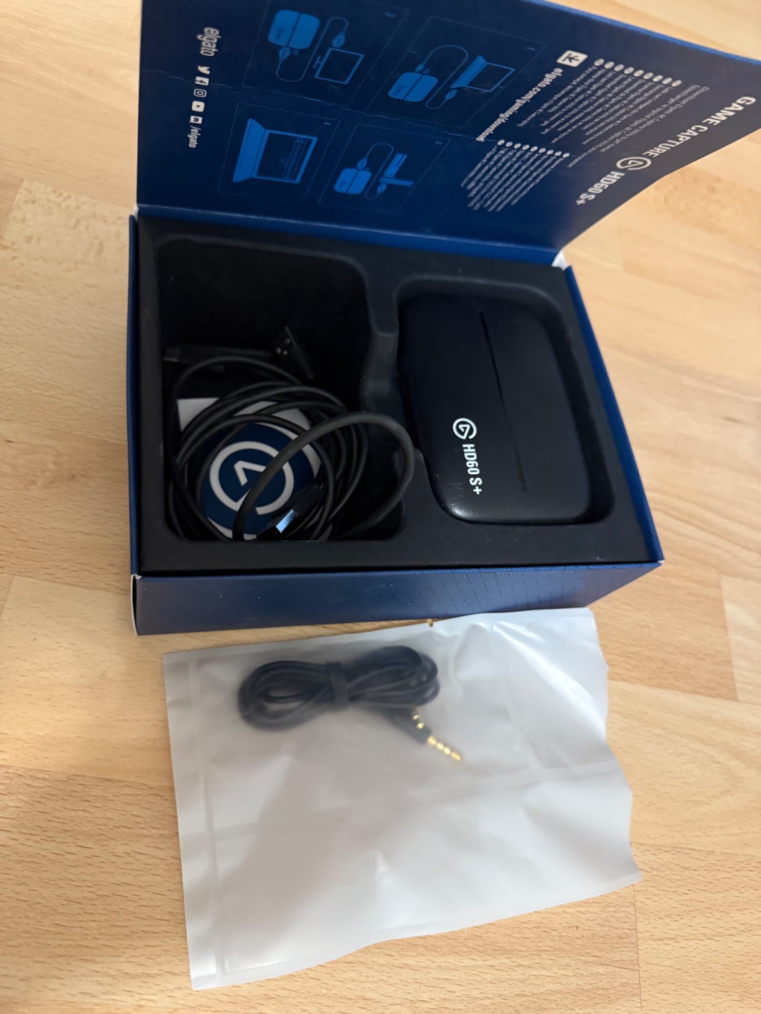 Produktbild Elgato Game Capture HD60S+ (Xbox 360, PC, Mac, Wii U, PS4, Xbox One X, Xbox Series X, Xbox One S, Xbox Series S)