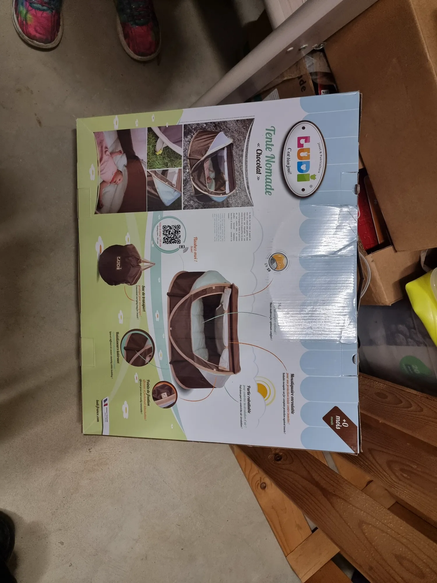 Actual product image LUDI Pop-Up Tent