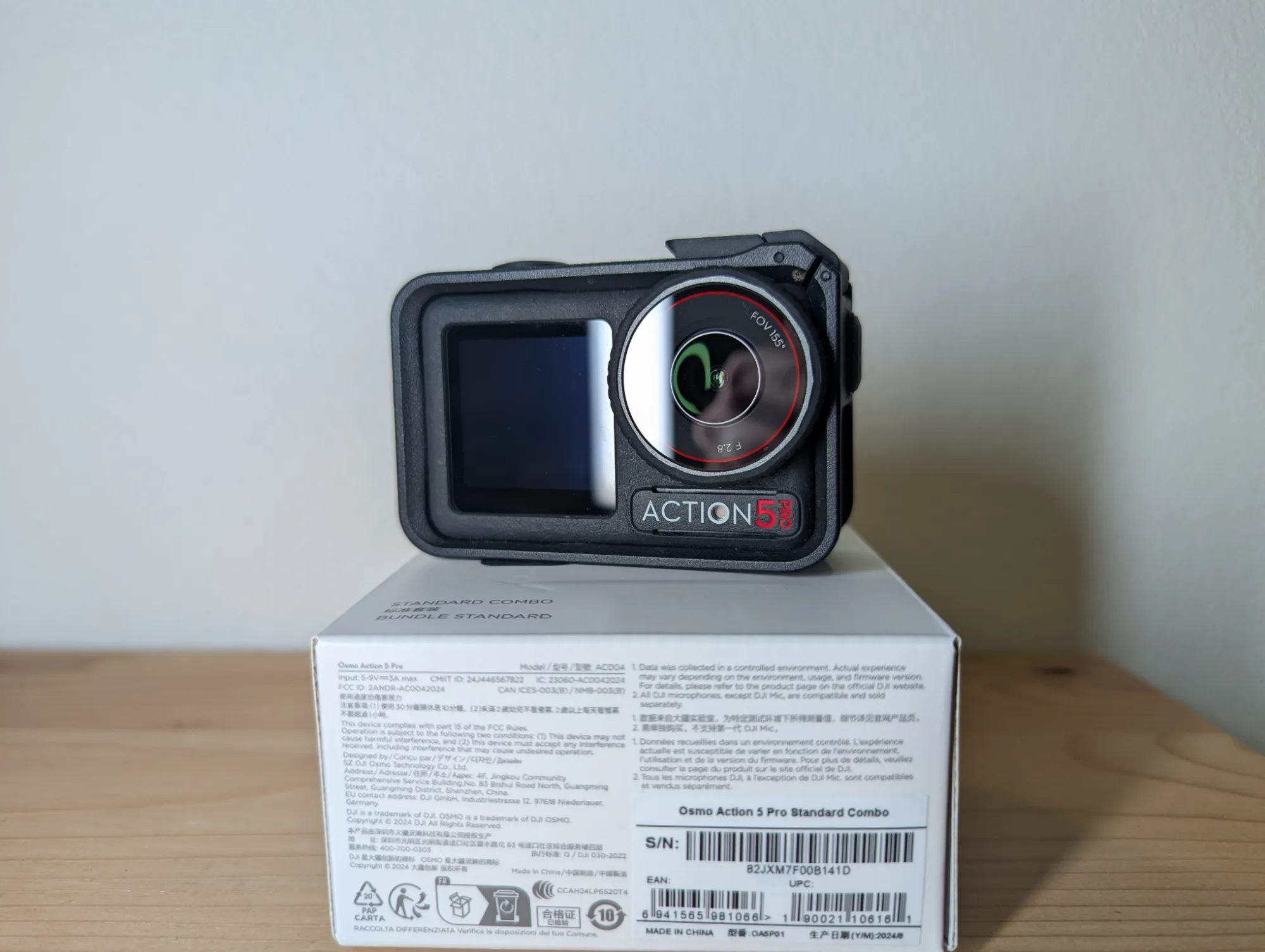 Produktbild DJI Osmo Action 5 Pro Standard Combo (120p, WLAN, Bluetooth)
