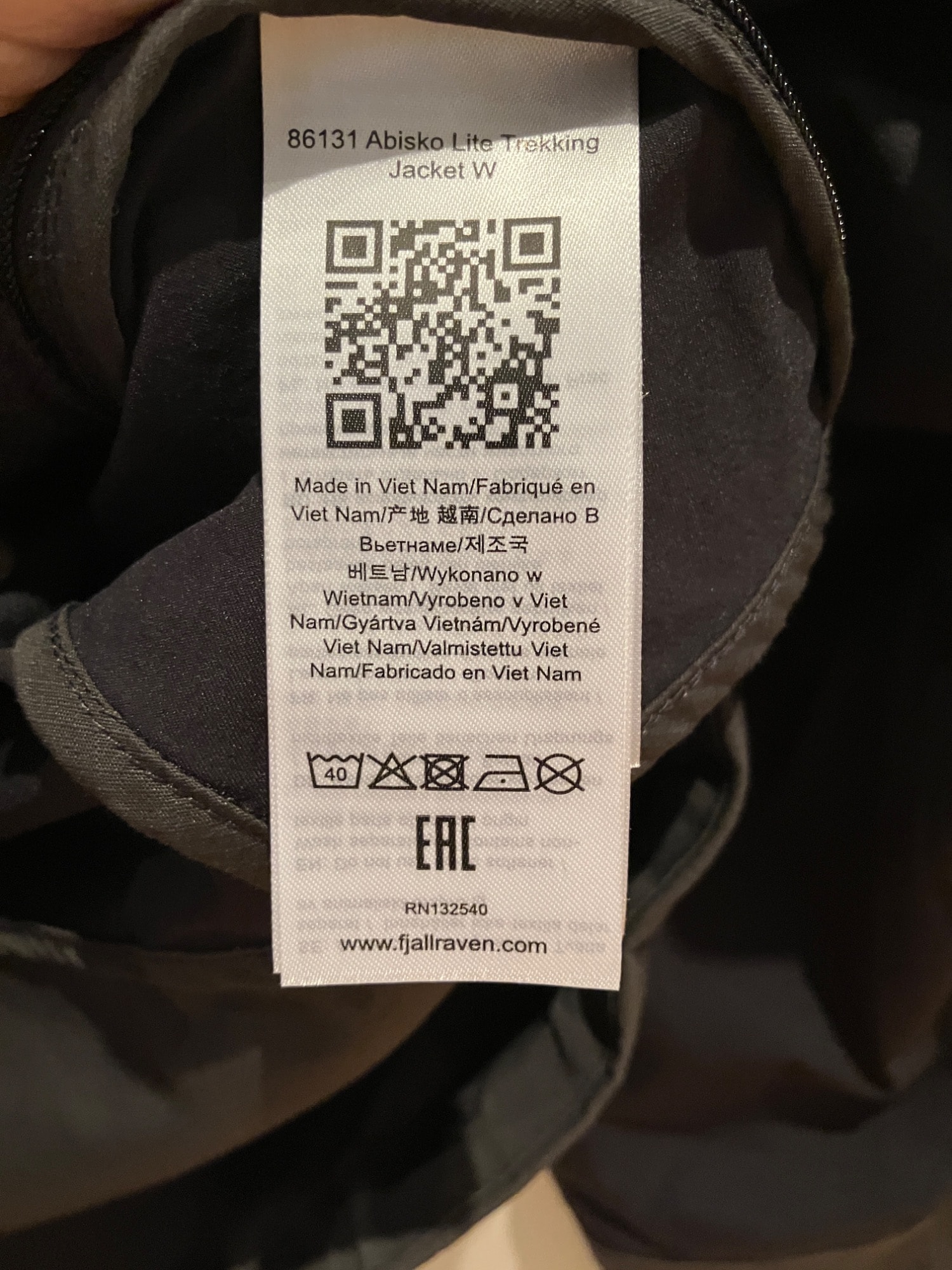 Produktbild Fjällräven Abisko Lite Trekking Jacket W (M)