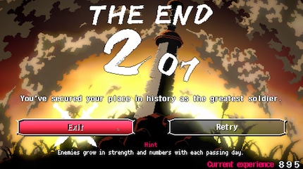 If I die, I have to start all over again.