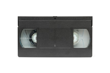 So sahen sie aus, diese Videokassetten.