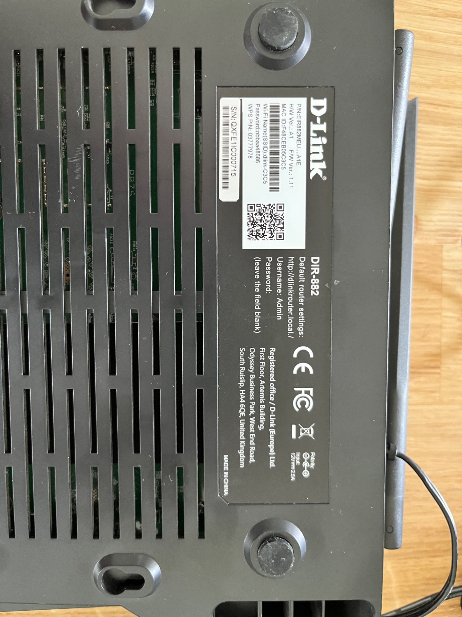 Actual product image D-Link Ac2600 Exo