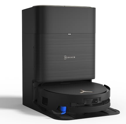 The base station can also be connected directly to fresh water and drainage as an option.